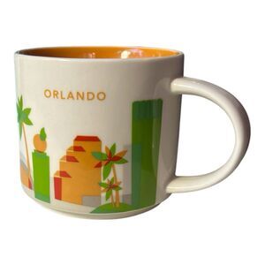 Starbucks You Are Here Collection ORLANDO Coffee Tea Mug Cup 14 oz